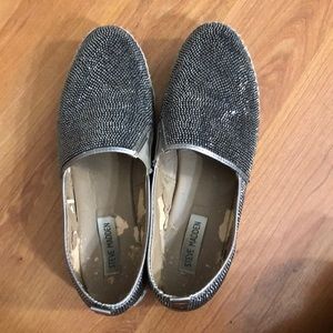Steve Madden shiny espadrilles